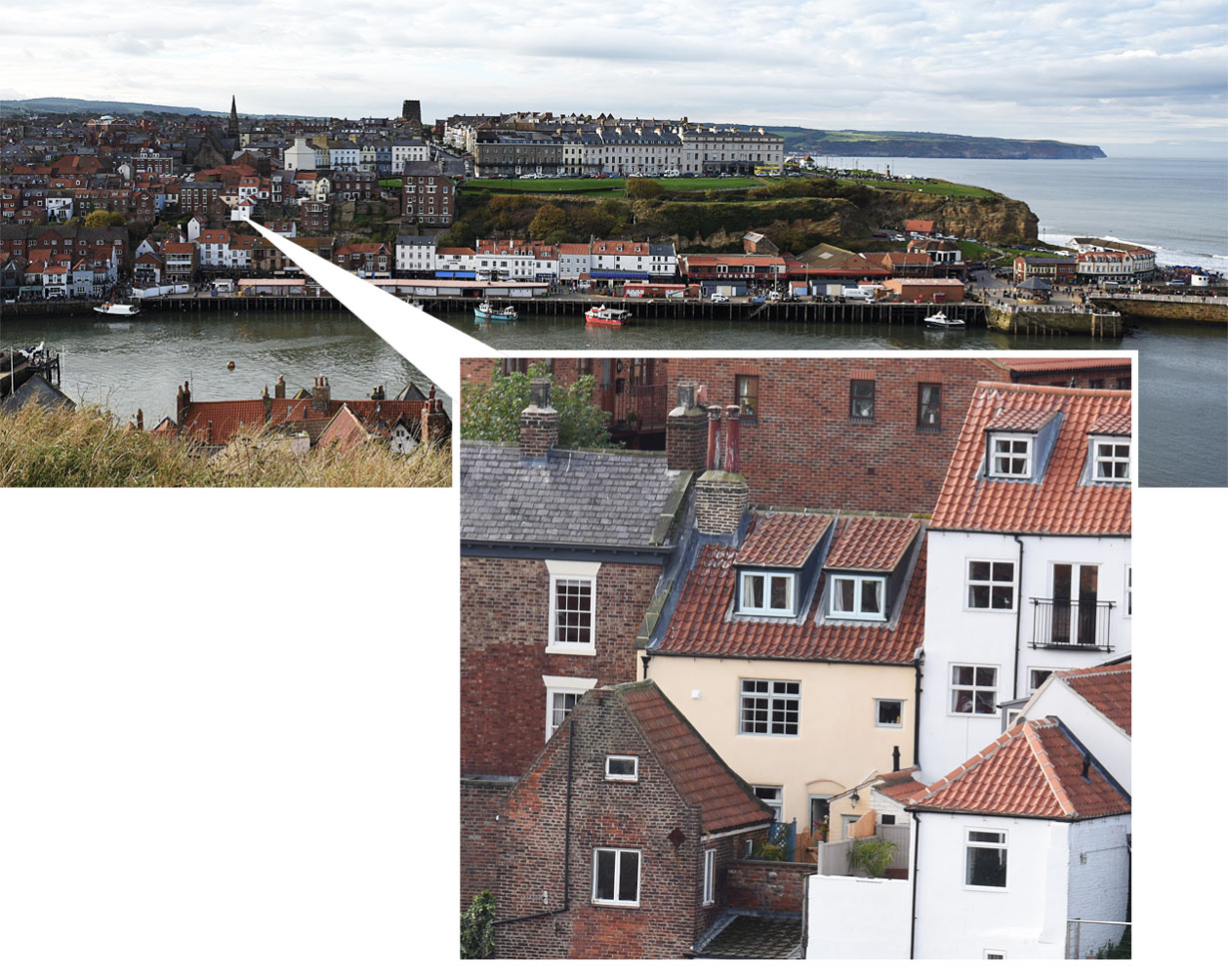 Wynd Cottage on the west side of Whitby over looking the harbour close to beach