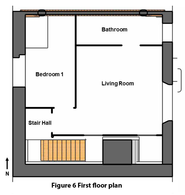 Figure 6 First floor plan (Picture Source: Andy Bell)
