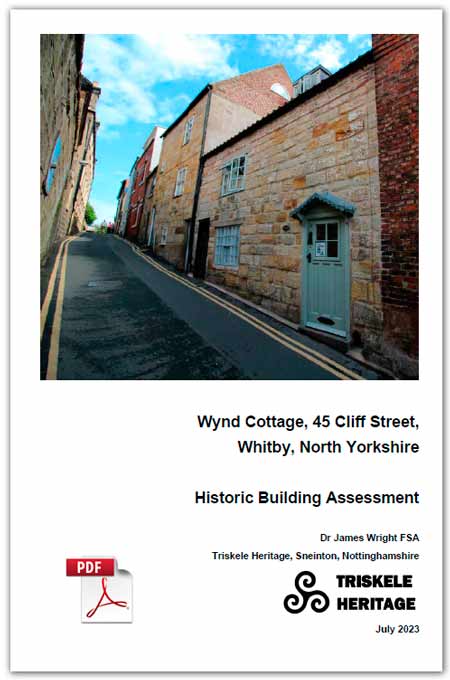 cover image wynd cottage historical assesment report link to download